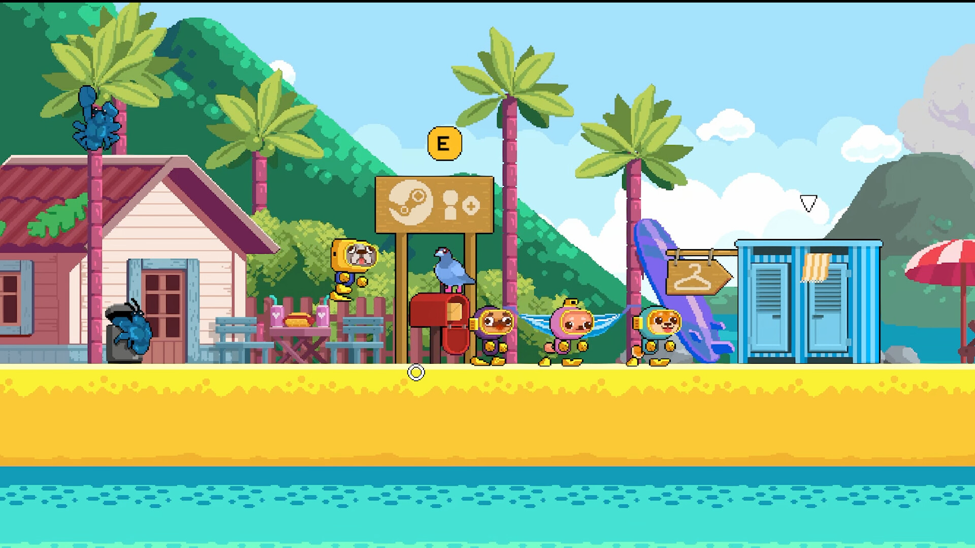 Salty Dogs in-game